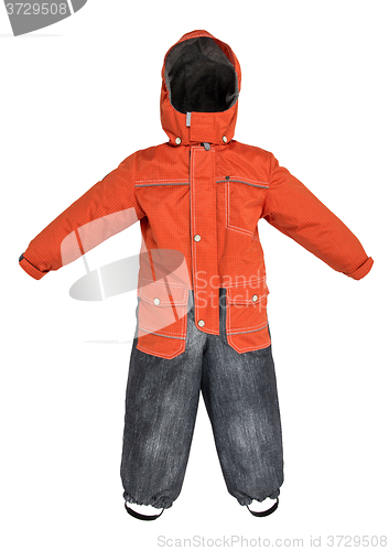 Image of Childrens snowsuit fall