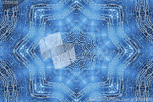 Image of Blue abstract pattern