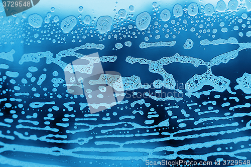 Image of Foam abstract pattern