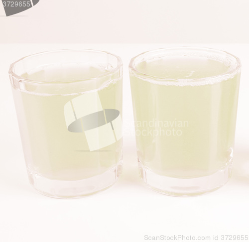 Image of  Green apple juice vintage