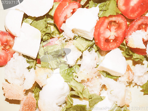 Image of Retro looking Tomato salad