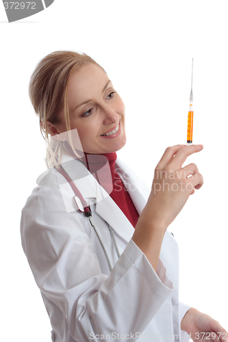 Image of Doctor with syringe