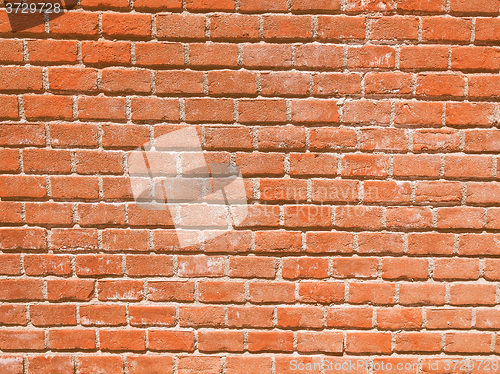 Image of Retro looking Red bricks