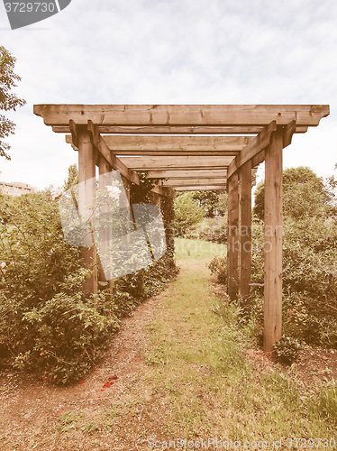 Image of  Garden arbour vintage