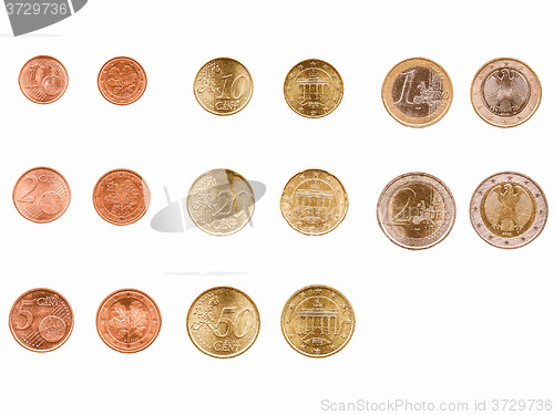 Image of  Euro coin vintage