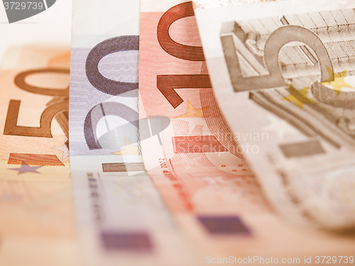 Image of  Euro note vintage