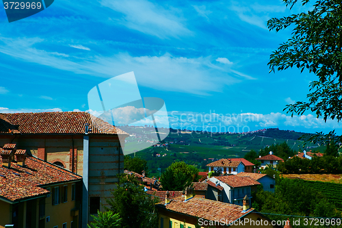 Image of medieval old town Italy