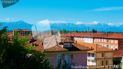 Image of View of the traditional Italian village