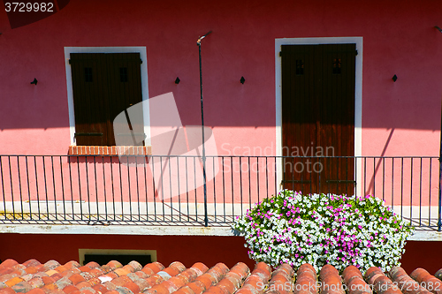 Image of View of the traditional Italian village