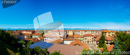 Image of View of the traditional Italian village