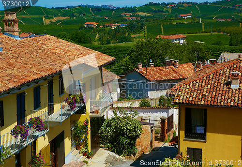 Image of medieval old town Italy