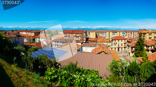 Image of View of the traditional Italian village