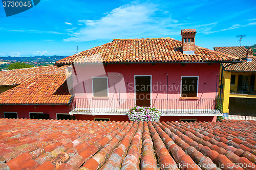 Image of View of the traditional Italian village