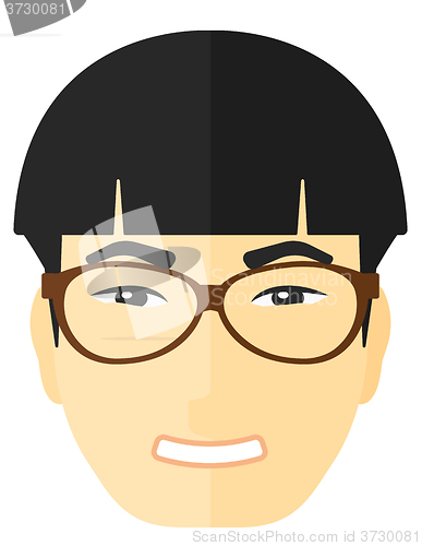 Image of Smiling happy man.