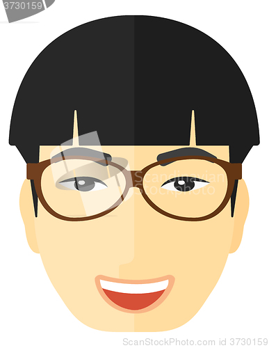 Image of Smiling happy man.