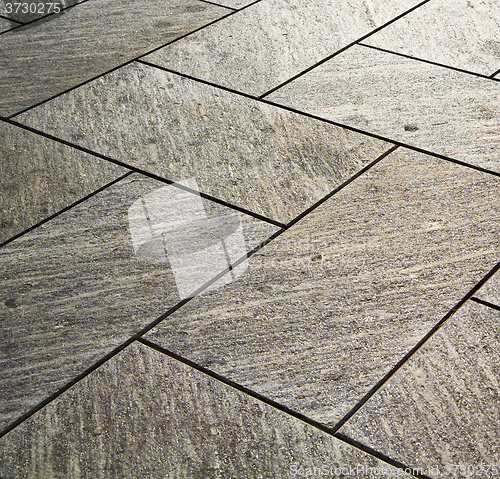 Image of near mozzate street lombardy italy  varese   pavement of a curch