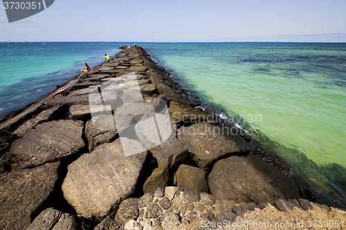 Image of windsurf  sky   arrecife teguise lanzarote 