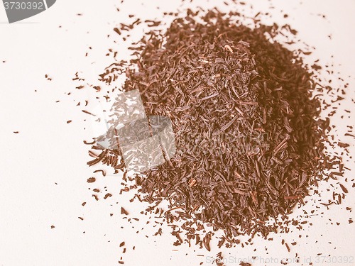 Image of Retro looking Loose tea heap