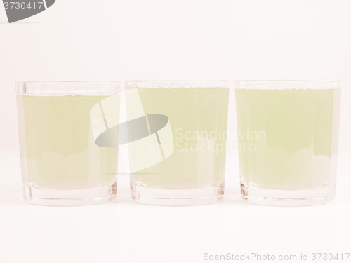 Image of  Green apple juice vintage