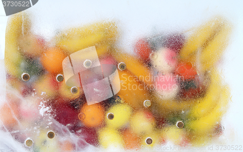 Image of Delicious fruit frozen