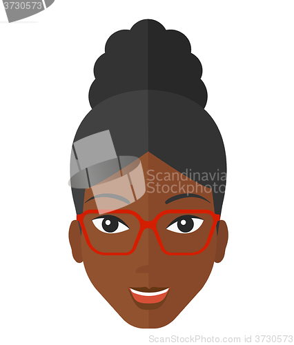 Image of Smiling happy woman.