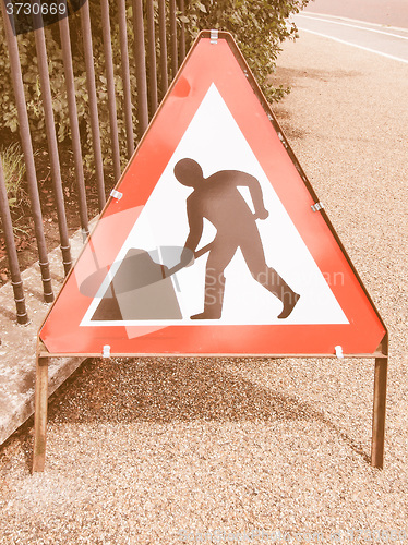 Image of  A sign vintage