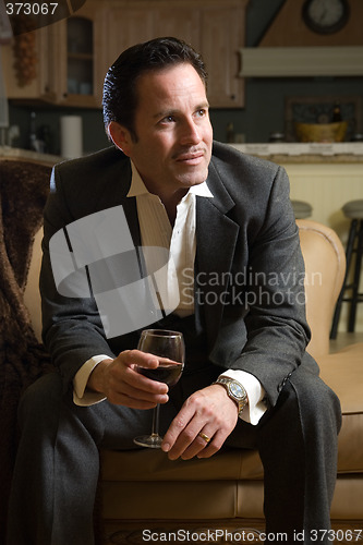 Image of After work glass of wine