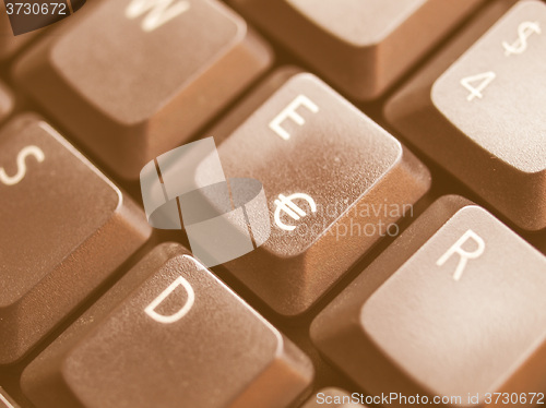 Image of  Computer keyboard vintage