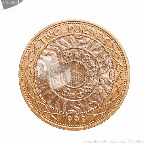 Image of  Pound coin - 2 Pounds vintage