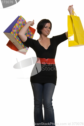 Image of Happy shopper