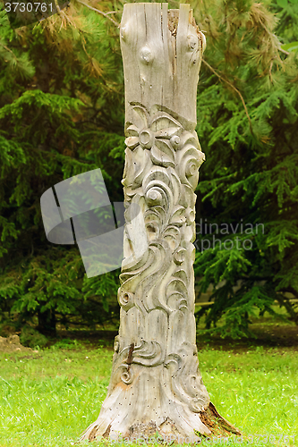Image of Carved Trunk