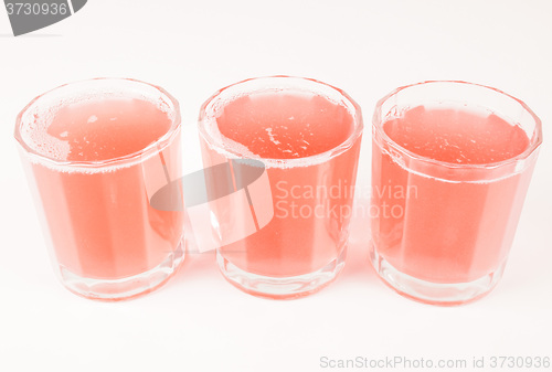 Image of  Pink grapefruit saft vintage