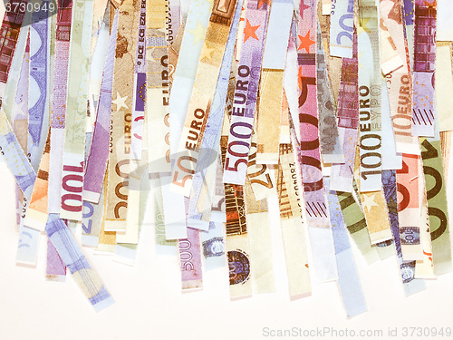 Image of  Euro note vintage