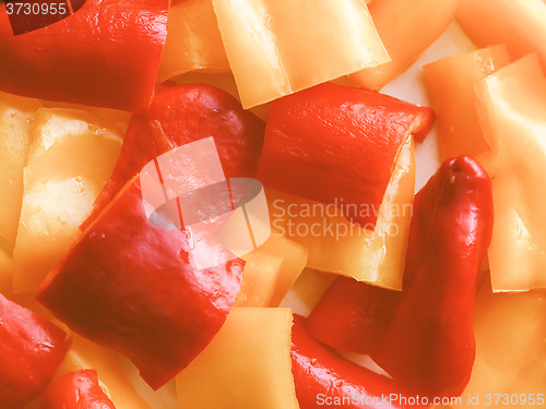 Image of Retro looking Peppers