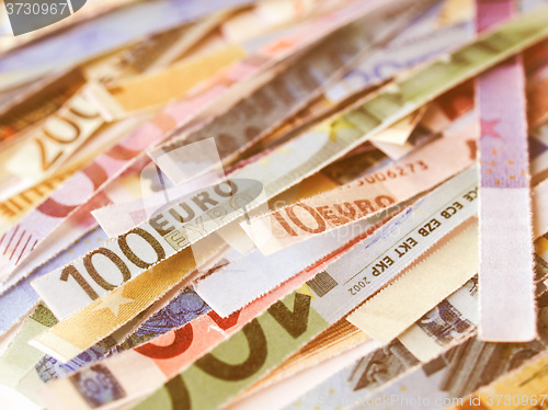 Image of  Euro note vintage