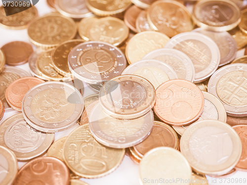 Image of  Euro coin vintage