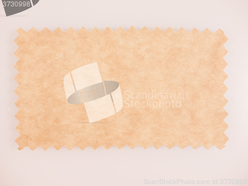 Image of  Brown paper sample vintage