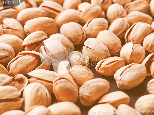 Image of Retro looking Pistachios