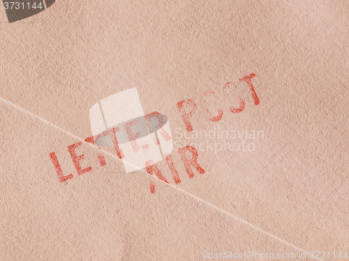 Image of  Letter post air vintage