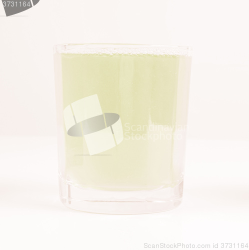 Image of  Green apple juice vintage