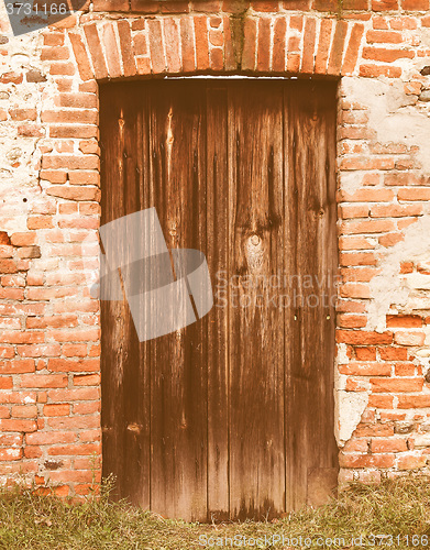 Image of  Old door vintage