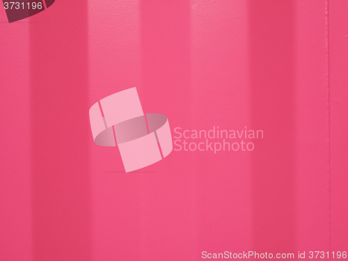 Image of Retro looking Pink corrugated steel background
