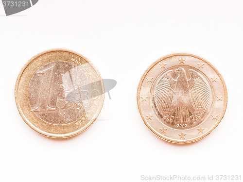 Image of  German Euro coin vintage