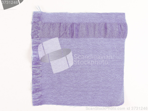 Image of  Blue fabric sample vintage