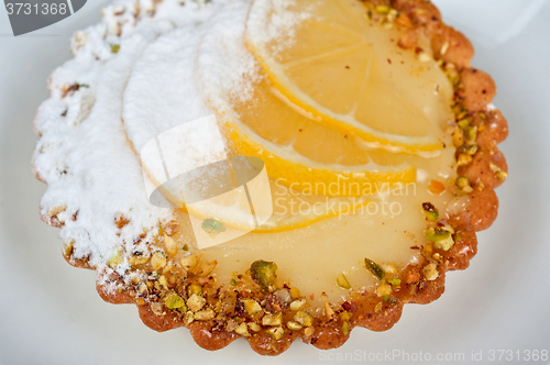 Image of sweet cakes with fruits