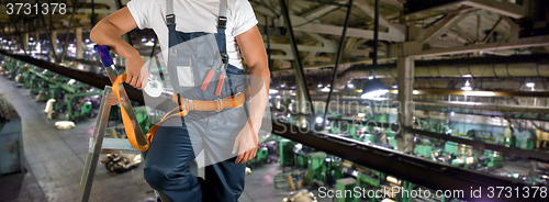Image of Worker with instruments 