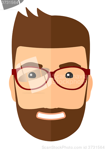Image of Smiling happy man.