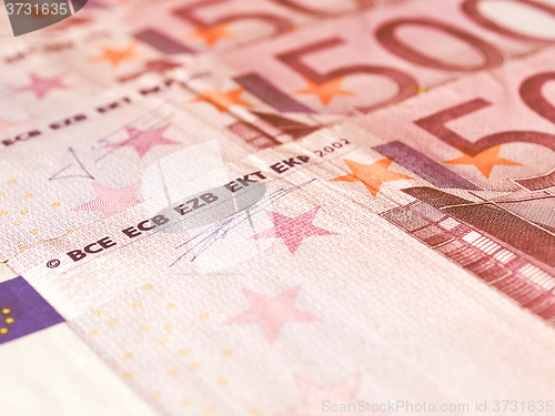 Image of  Euro note vintage