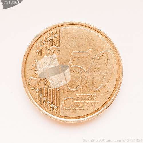 Image of  Euro coin vintage