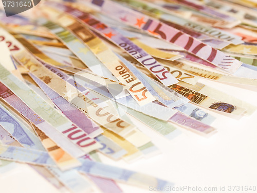 Image of  Euro note vintage